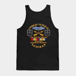 5th SFG - Opn Inherent Resolve (OIR) w SVC Tank Top